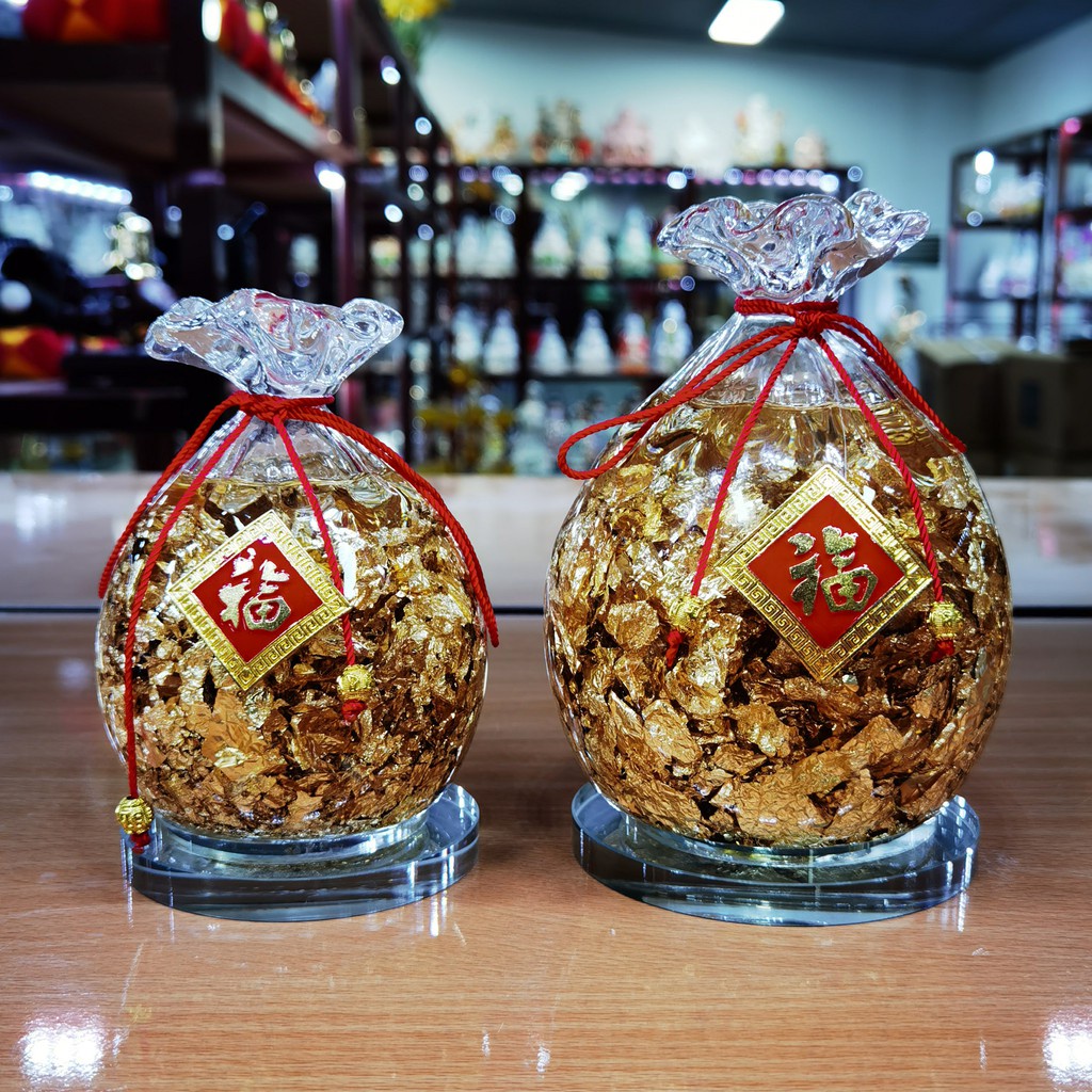 Túi Vàng . ngân lượng . Phong Thủy Thần Tài Tài Lộc