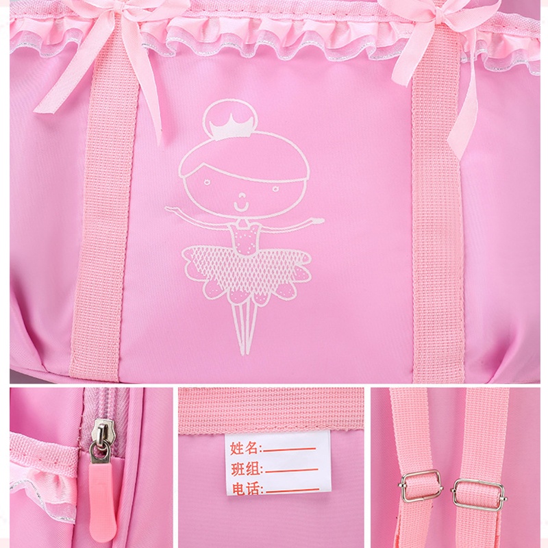 Ba Lô Đeo Vai Màu Hồng Dễ Thương Cho Bé Gái