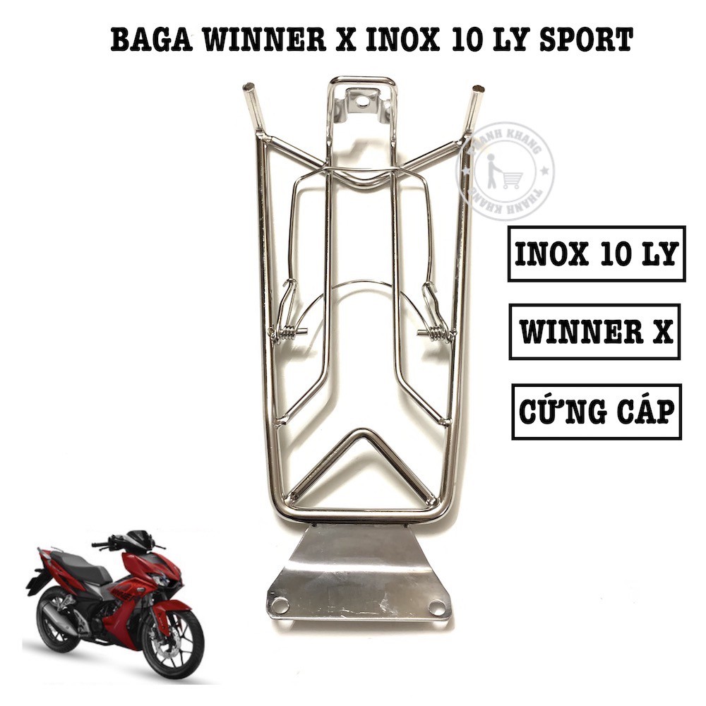 Baga Winner X Sport inox 10 ly Thanh Khang PVN82
