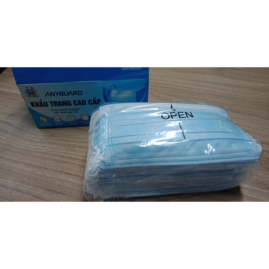 Khẩu trang người lớn Anyguard hộp 50 cái | BigBuy360 - bigbuy360.vn