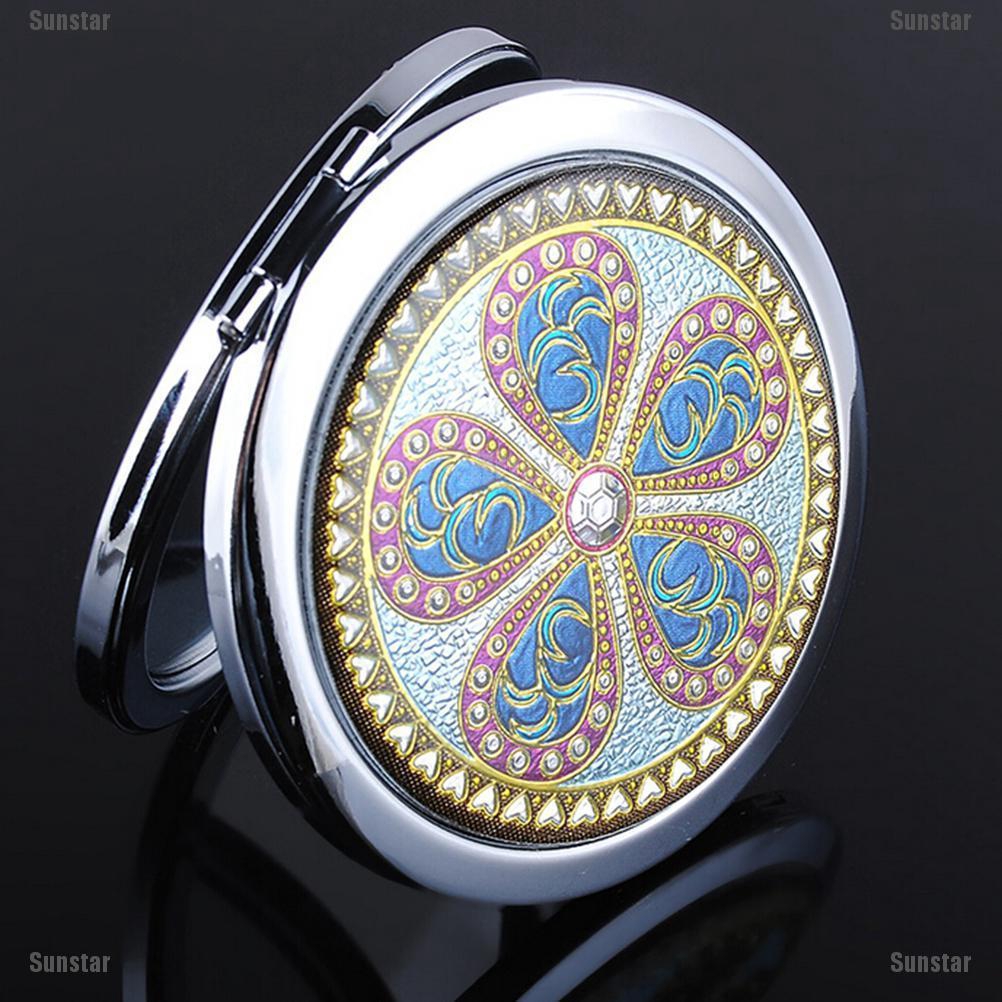 (hàng Mới Về) Gương Trang Điểm Phóng To Hai Mặt Nhỏ Gọn Tiện Dụng | BigBuy360 - bigbuy360.vn