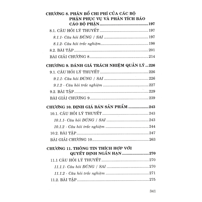 Sách - Kế Toán Quản Trị - Bài Tập Và Bài Giải