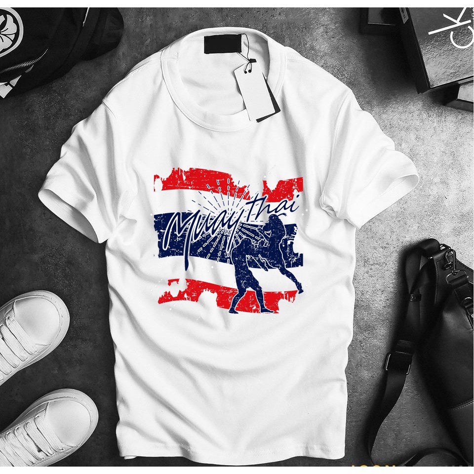 Áo thun Muay Thái - Áo thun Võ Thuật - Áo thun Thể Thao Áo thun Unisex Bộ Sưu Tập Áo thun thể thao Hàn Quốc 05