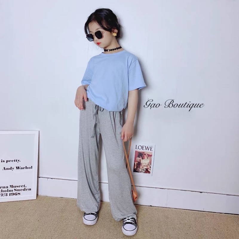 [Hình thật] Áo thun CXM, quần legging cho bé