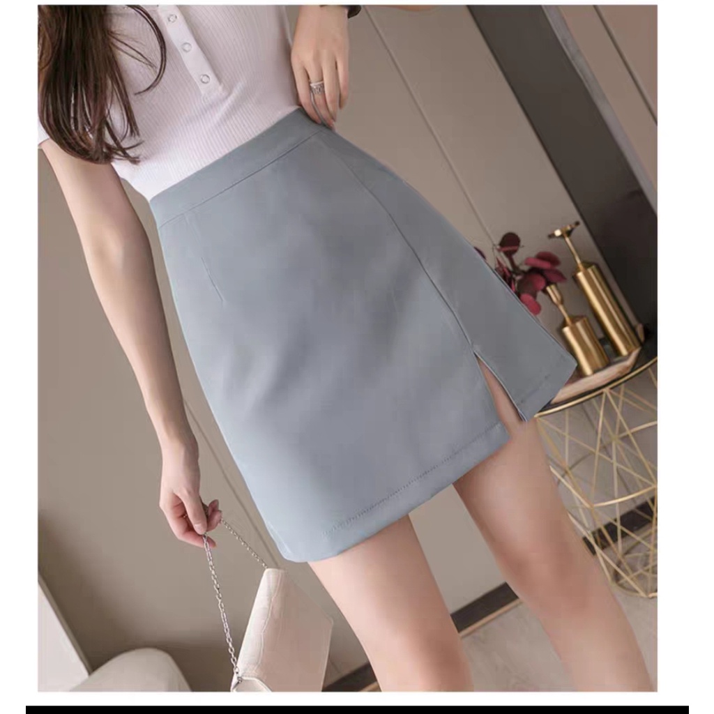 Chân Váy Chữ A Xẻ Đùi Có Lót Quần Bên Trong | BigBuy360 - bigbuy360.vn