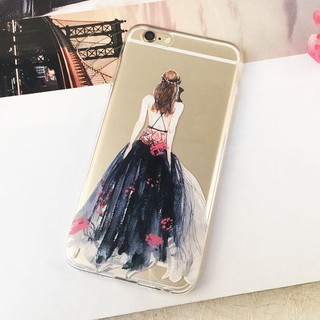 Ốp iPhone 7 Plus Silicon dẻo Ladies
