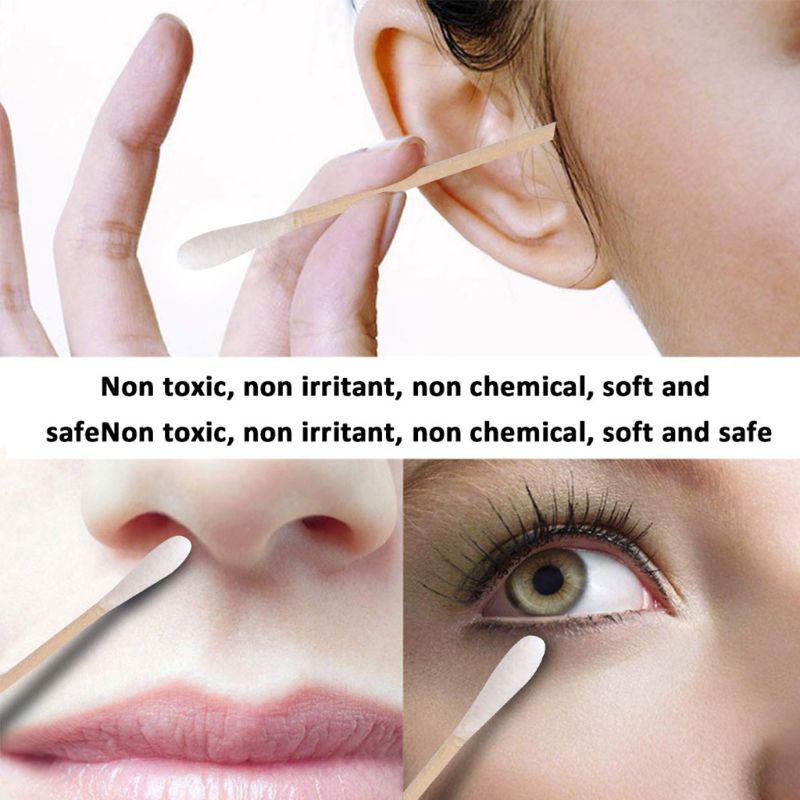 Hộp Tăm Bông Hai Đầu Tròn Tiện Lợi