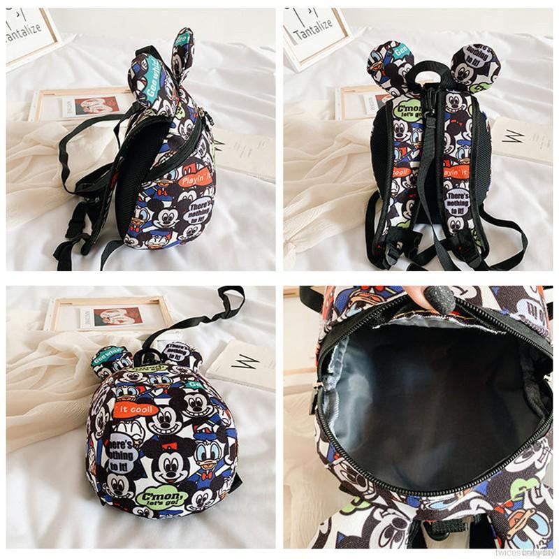 Ba Lô In Hình Hoạt Hình Dễ Thương Cho Bé