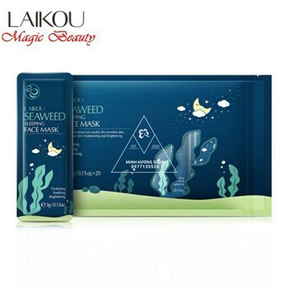 01 gói mặt nạ ngủ laikou chính hãng