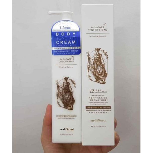 Sữa tắm truyền trắng Medifferent Hàn Quốc 300ml mẫu mới