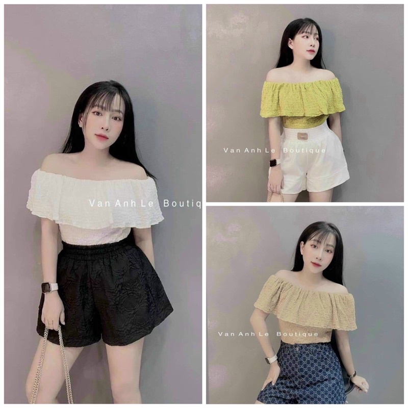 💝💝ÁO XỐP GÂN TRỄ VAI SẴN HÀNG