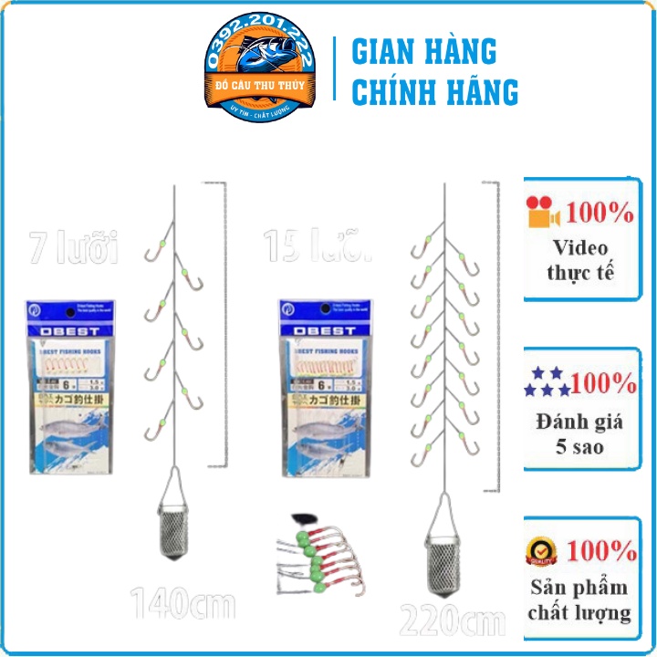 Bộ Thẻo 7 - 15 Lưỡi Câu Cá Mương Hồ Có Rọ Sắt Lưỡi Câu Cá Siêu Bén Giá Rẻ LC7