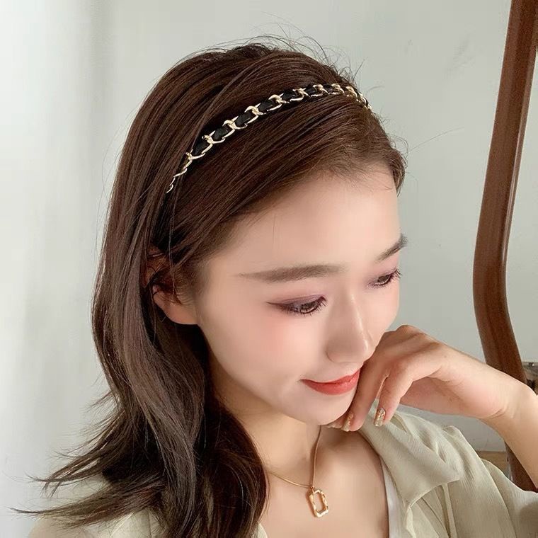 Băng Đô Cài Tóc Vải Mỏng Dáng Ngắn Phong Cách Hàn Quốc Thanh Lịch Thời Trang Mùa Hè Hàng Mới Dành Cho Bạn Nữ