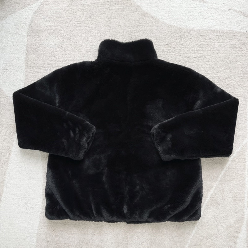 Áo khoác lông Nike black size L