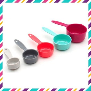 Set bộ cup đong màu sắc gồm 5 chiếc cao cấp