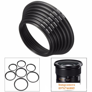 Hình ảnh (Đủ size) Step up ring - Vòng chuyển size filter của ống kính