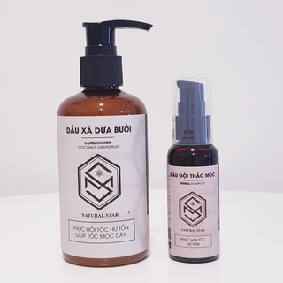 Dầu gội thảo mộc loại nhỏ