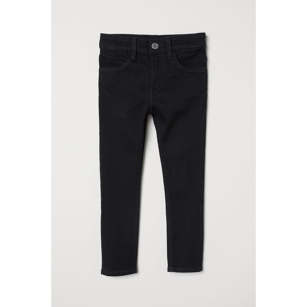 Quần jean đen bé gái skinny fit jeanHM H&amp;M sz 4-5y_hàng chính hãng authentic