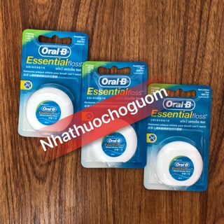 Chỉ nha khoa Oral-B Essential Floss hộp 50M