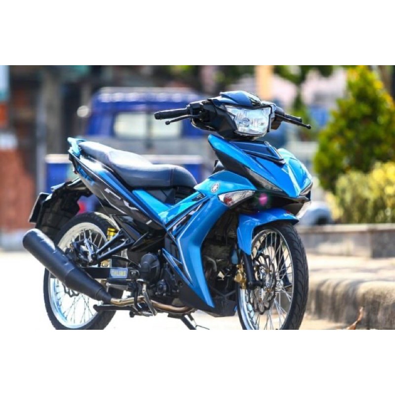 Tem rời exciter 150 xanh đen