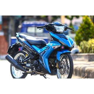 Tem rời exciter 150 xanh đen