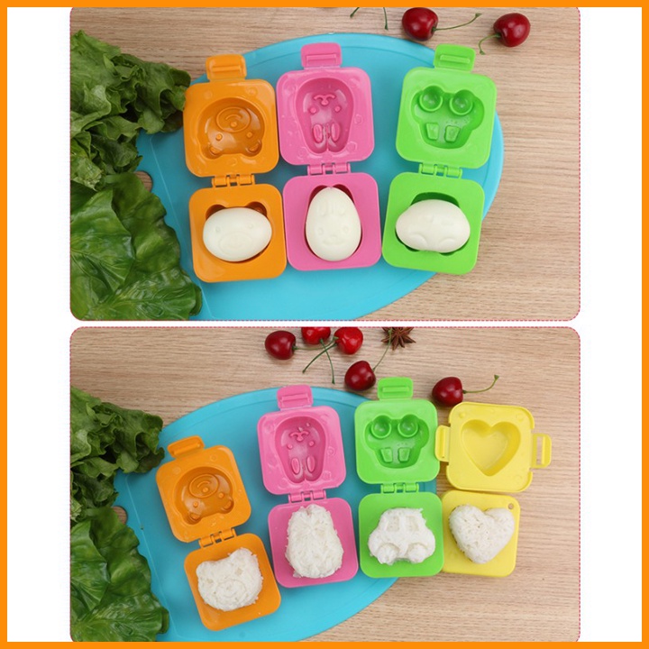 Khuôn Cơm Cho Bé Ăn Dặm Khuôn Cơm Bento Nhật Tạo Hình Sinh Động Bé Vừa Ăn Vừa Học BabyRice 038