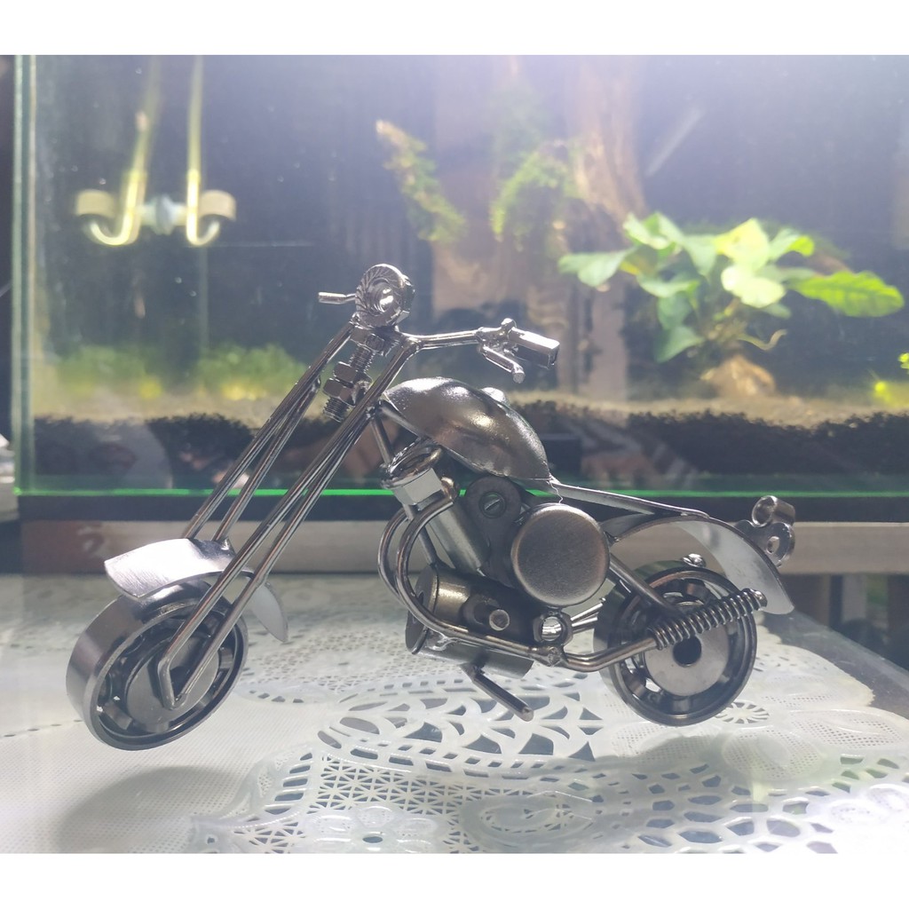 XE MOTO MÔ HÌNH KIM LOẠI M7 16cm