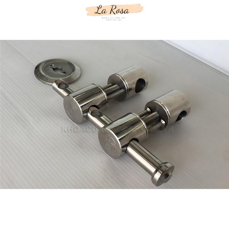 Bộ khóa chùy inox - Then cài cửa inox