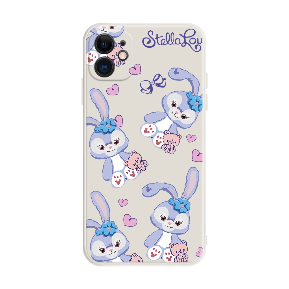 Ốp Điện Thoại Hình StellaLou Disney Cho iPhone 11 12 13 Pro Max ​Ốp Điện Thoại Thời Trang Cho Iphone XR XS Max X 6 7 8 Plus SE2020 6splus 6S 5 4