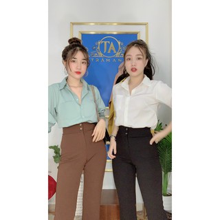 Áo Sơ Mi Công Sở Chất Mềm Cao Cấp, Cực Sang ( Nhiều Màu)