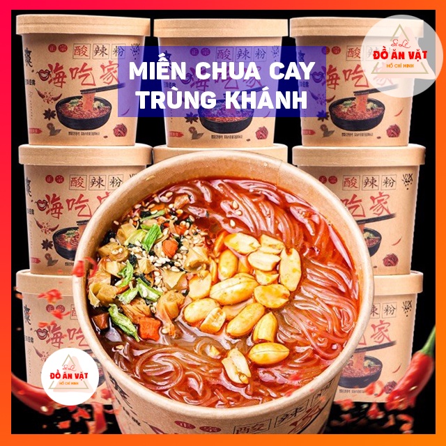 MIẾN LẠNH CHUA CAY TRÙNG KHÁNH LOẠI SIÊU NGON - ĂN VẶT ĐÀI LOAN