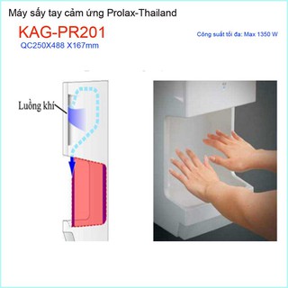 MÁY SẤY TAY CẢM ỨNG PROLAX KAG-PR201
