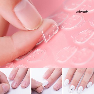 (Hàng Mới Về) Set 120 Móng Tay Giả Trong Suốt Dùng Để Trang Trí Móng Nghệ Thuật