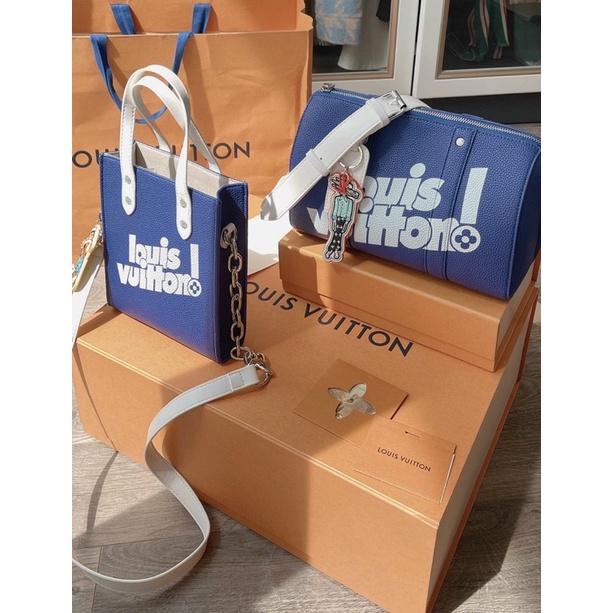 Móc khoá hề LV Fullbox bill hoạ tiết mới hệ dân chơi