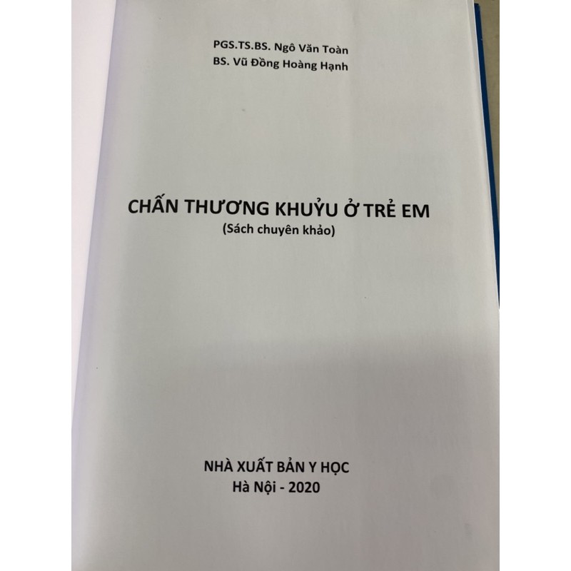 Sách - Chấn thương khuỷ ở trẻ em