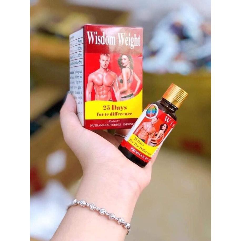 Cam kết chuẩn 100% VItamin tăng cân Wisdom Weight chính hãng