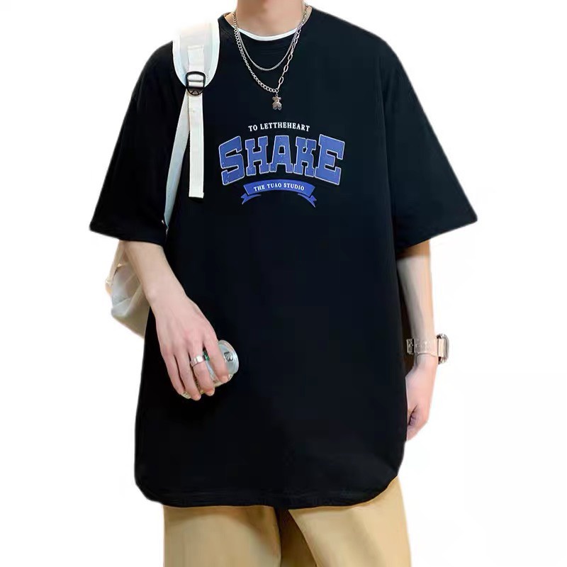 Áo thun nam nữ form rộng tay lỡ phong cách hàn quốc AT 519