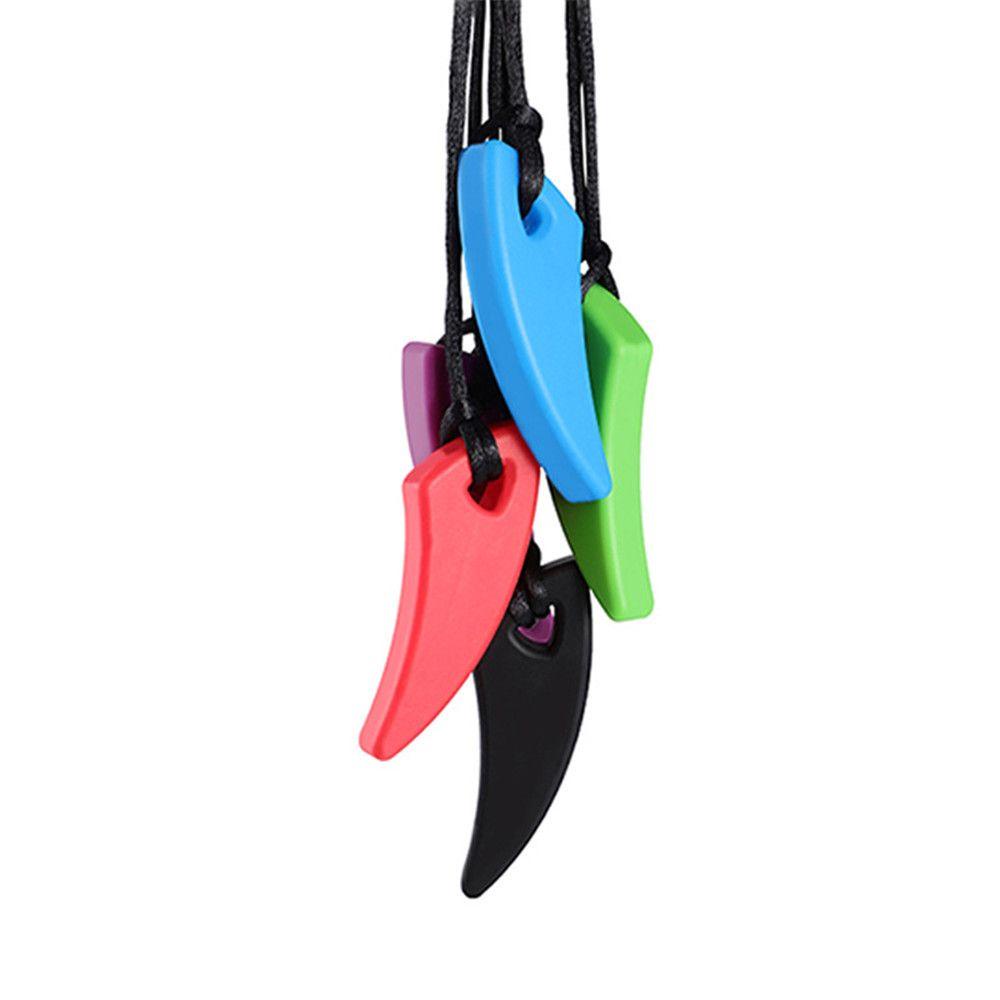 NIUYOU Vòng Cổ Đồ Chơi Bằng Silicone Chống Tự Kỉ Cho Bé Mọc Răng