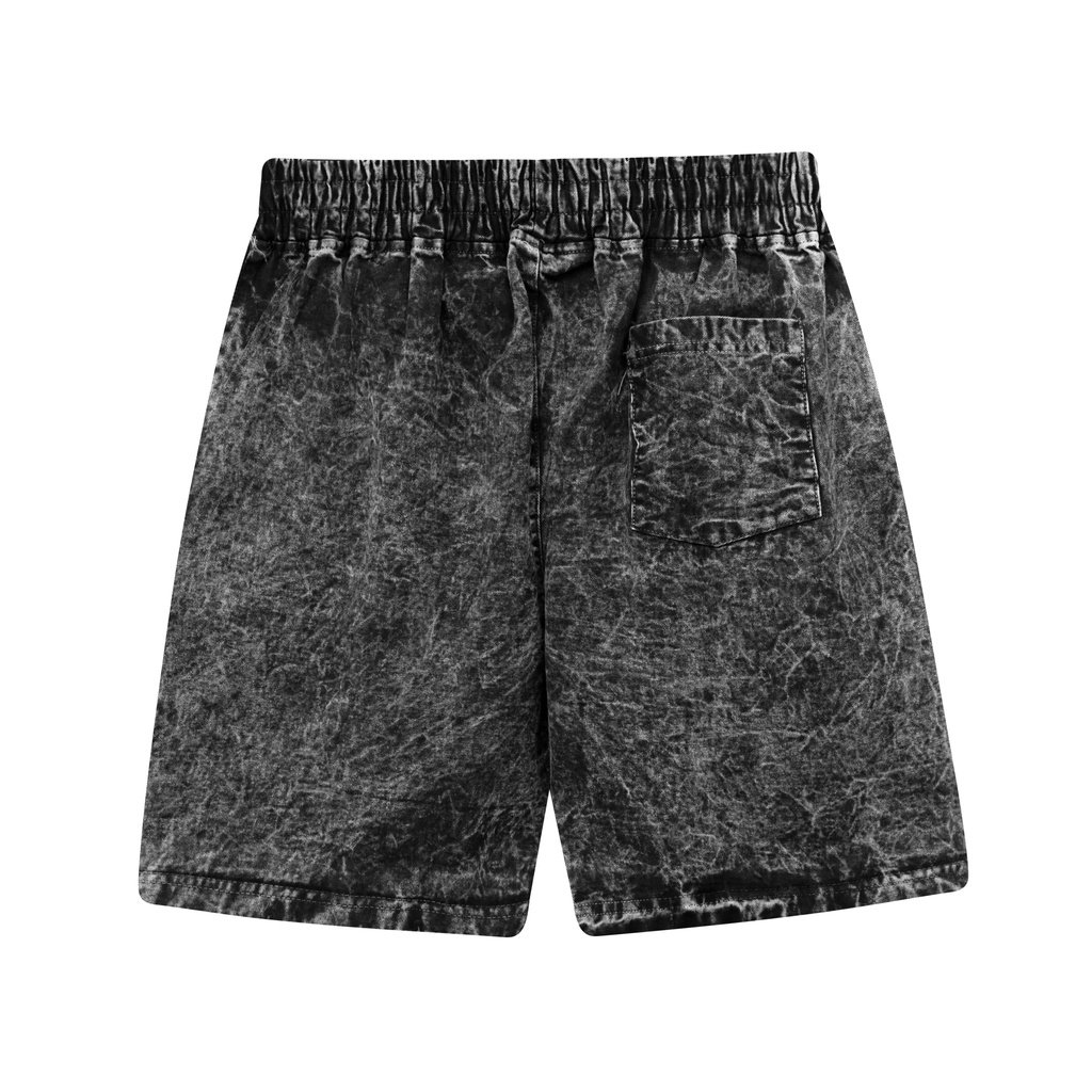 Quần Short Unisex SAIGONESE Wash Plain Nam Nữ