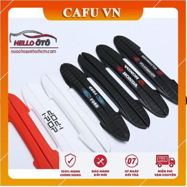 Bộ 4 miếng dán cửa chống xước miếng dán chống va đập dán cửa ô tô chống xước - CAFU VN