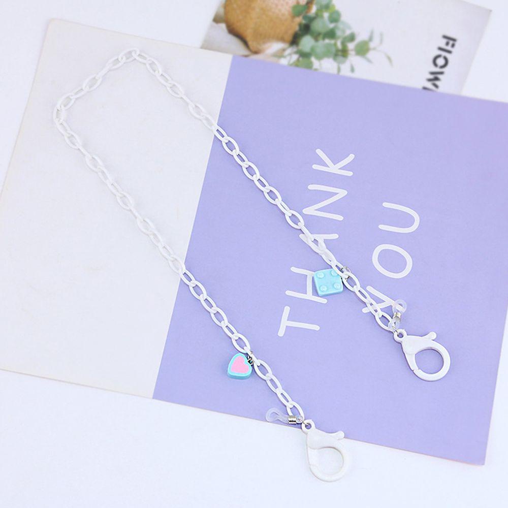 Dây đeo mắt kính bằng acrylic họa tiết hoạt hình nhiều màu sắc dễ thương