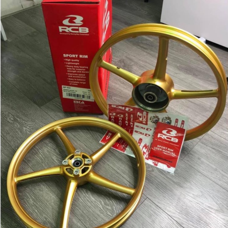 VÀNH Mâm RCB 5 cây size 1.4 - 1.4/17 inchs  Wave Hàng Chính Hãng._Dochoixemaynhapkhau