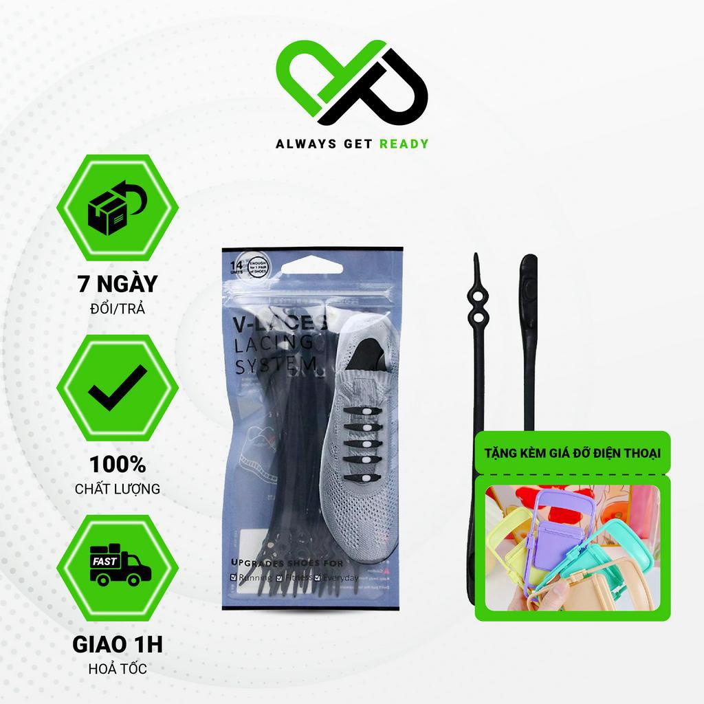 Bộ Dây Giày Cao Su Thông Minh V-Laces Thế Hệ 2 DG005