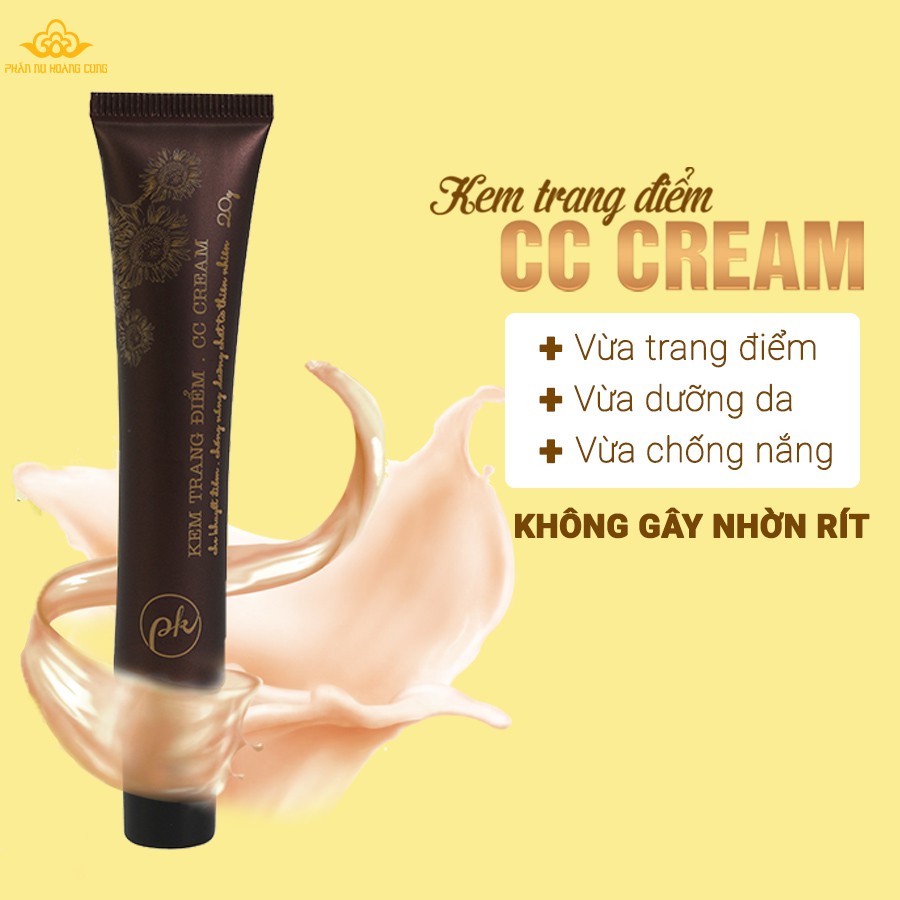 Kem nền trang điểm CC Cream Phấn Nụ Hoàng Cung 20gr/ 1 hộp