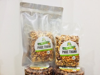 HẠT ĐIỀU RANG MUỐI VỠ HẠT CÒN VỎ LỤA 500gr