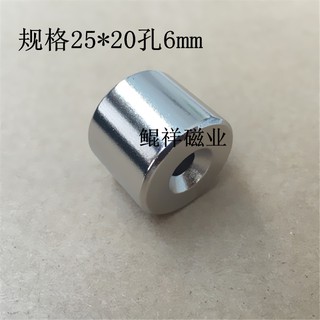 Nam Châm Siêu Mạnh D25x20mm có Lỗ ( Siêu Tốt)