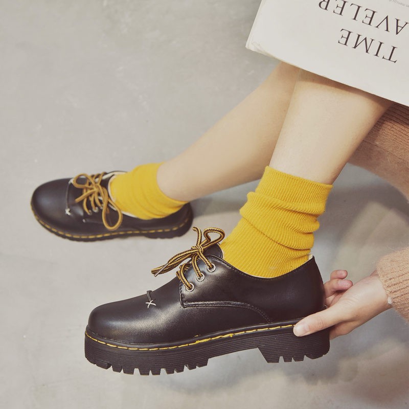 GIÀY ULZZANG OXFORD MORIGIRL PHONG CÁCH ANH QUỐC