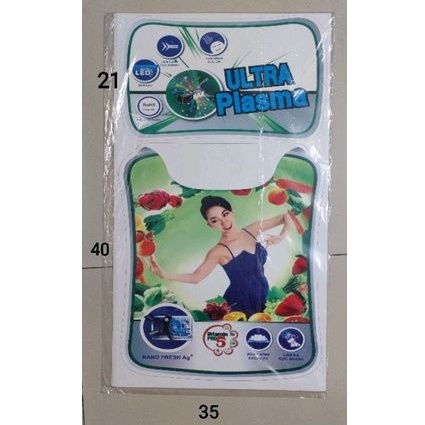 combo 10 tem dán tủ lạnh không ghi thương hiệu
