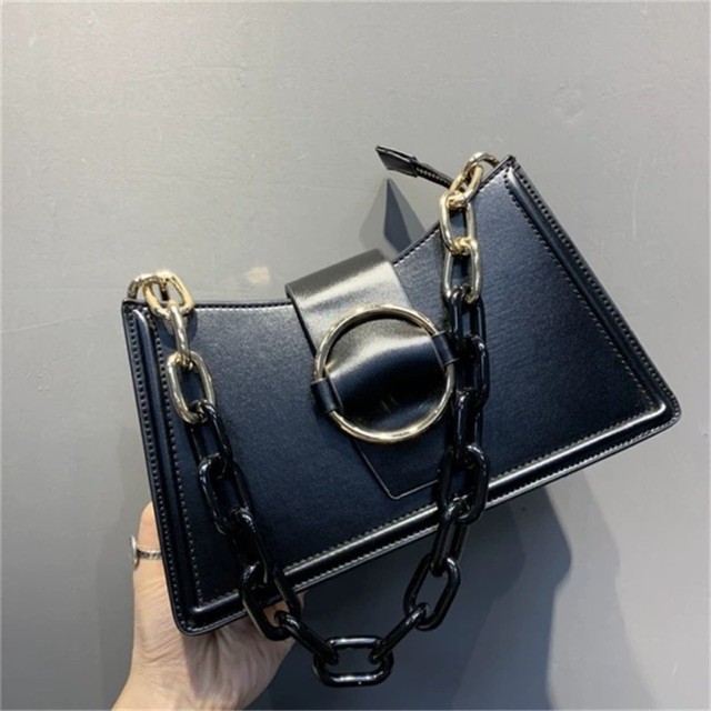 Túi Kẹp Nách Nữ, Túi Kẹp Nách Khóa Tròn