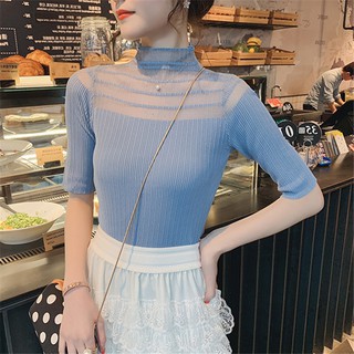 Áo len tăm nữ kiểu tay lỡ